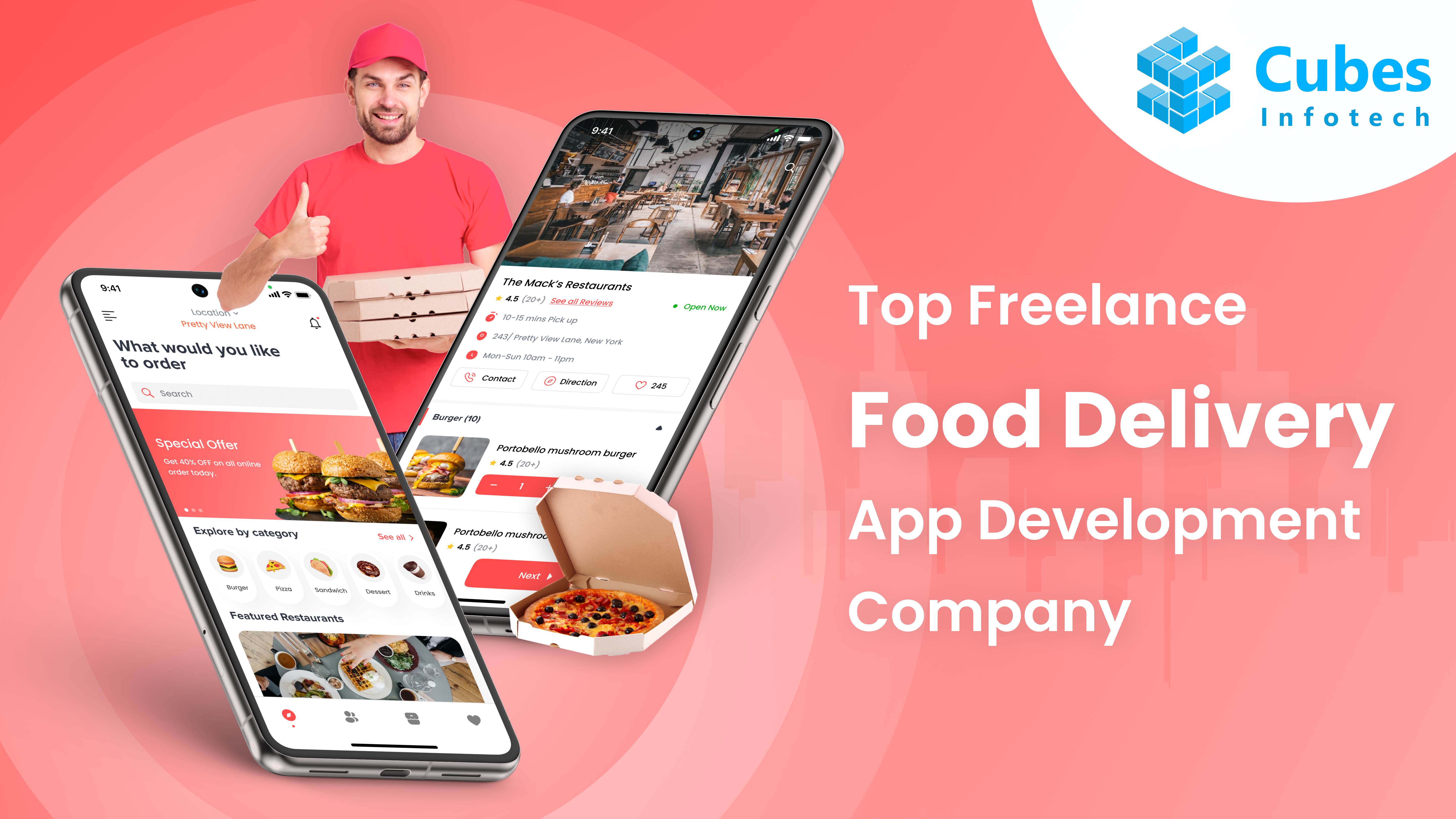 Top Freelance Food Delivery App Development Company | Build Food App