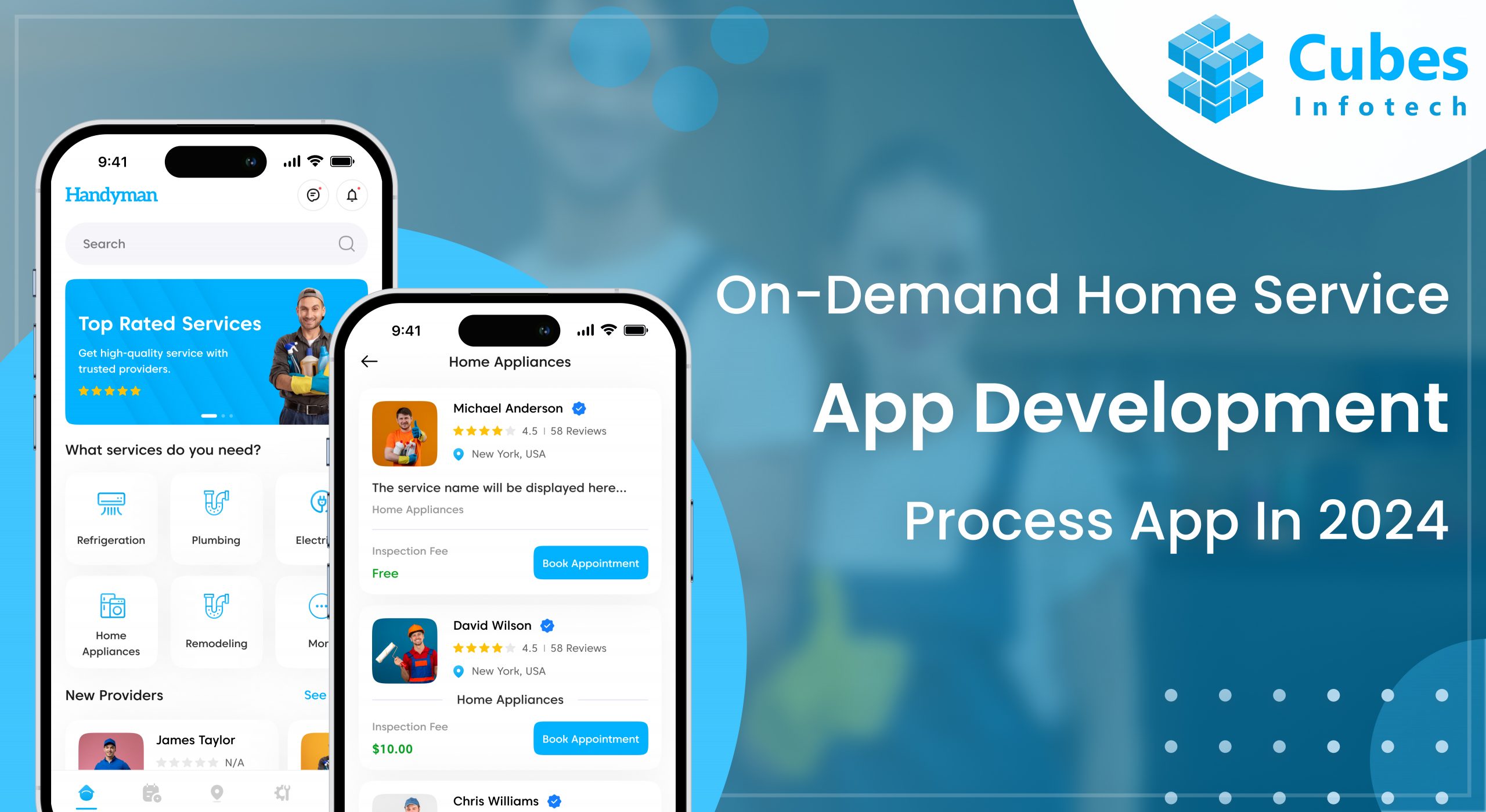 The Development Process To Launch Your On-Demand Home Service App In 2024