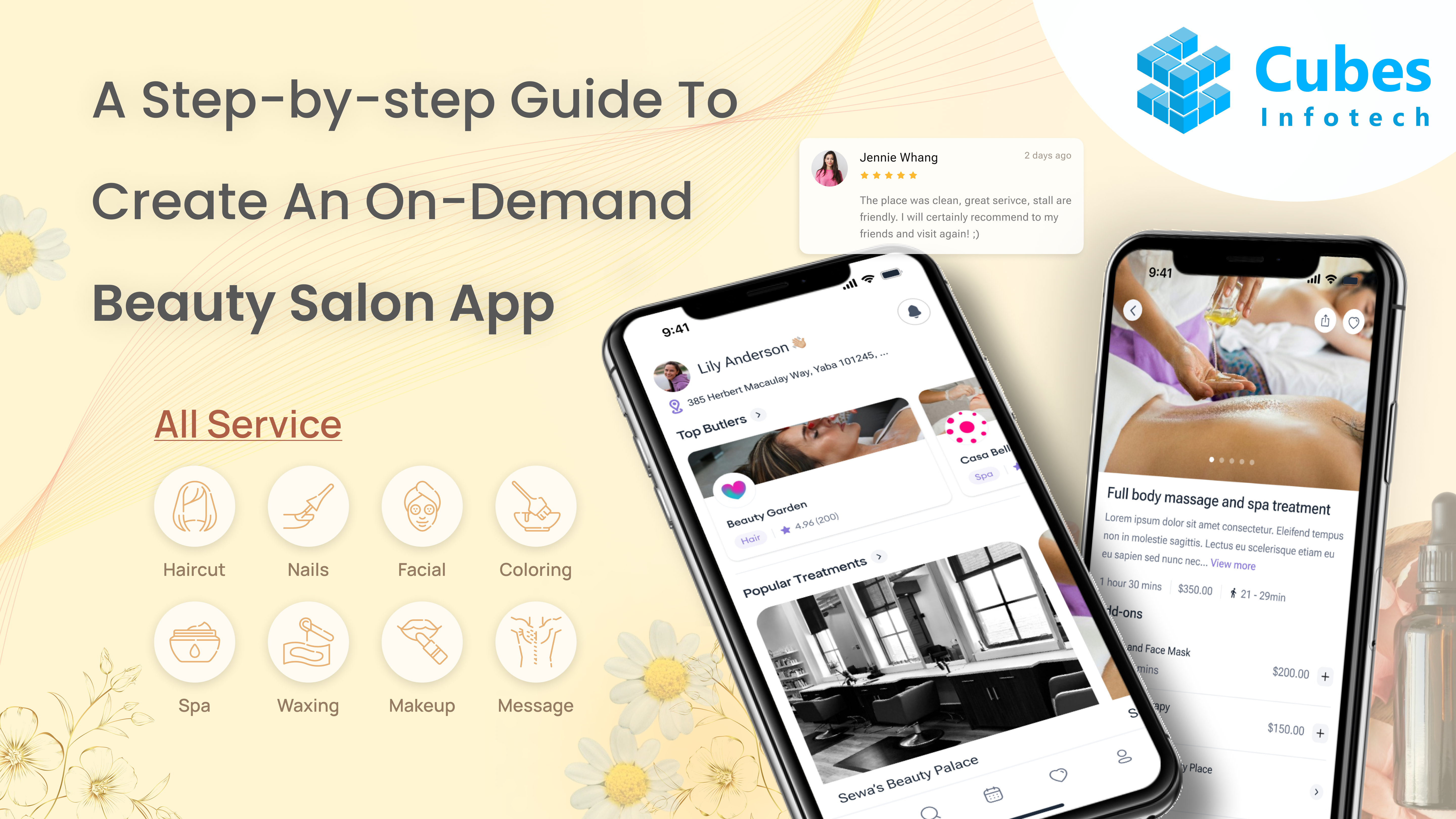 A Step-by-step Guide To Create An On-Demand Beauty Salon App