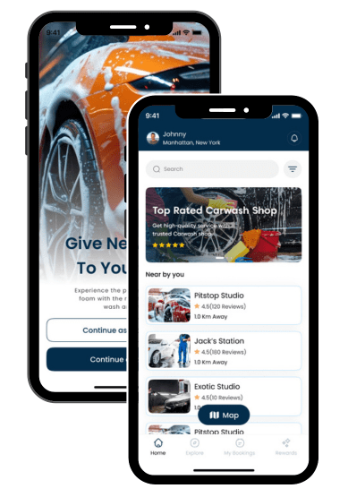 carwash app development